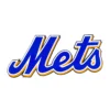 New York Mets script logo patch