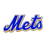 New York Mets Blue Script Logo Patch