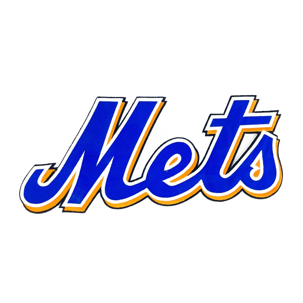 New York Mets script logo patch