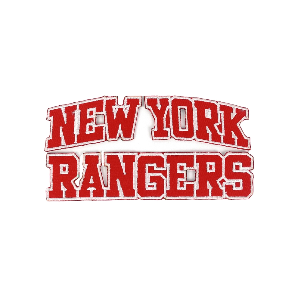 New York Rangers Red Script Logo Patch