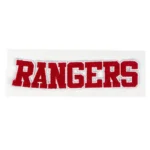 New York Rangers Retro Script Logo Patch
