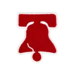 Philadelphia 76ers Red Liberty Bell Embroidered Patch