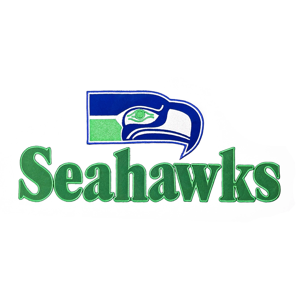 Seattle Seahawks Retro Wordmark Logo Patch