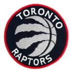 Toronto Raptors Round Basktball Logo Embroidered Patch