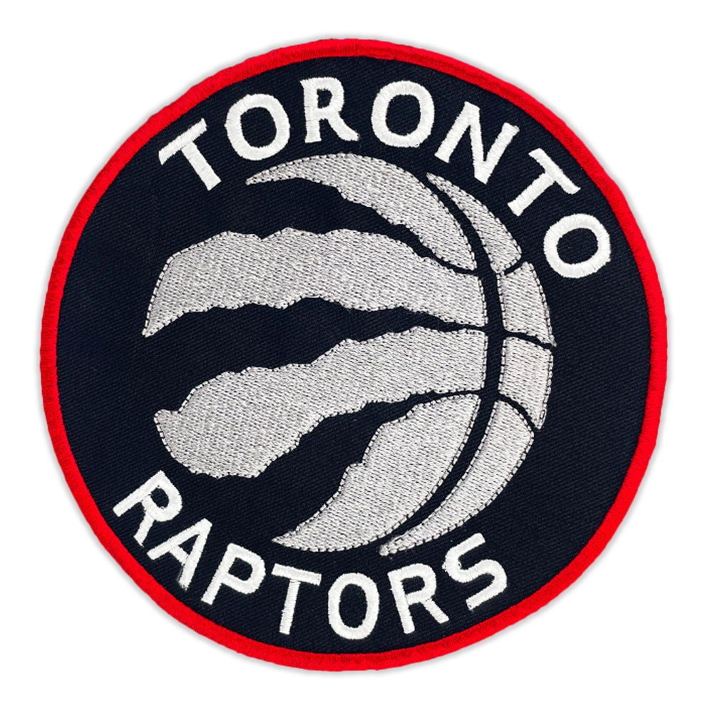 Toronto Raptors round logo patch