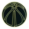 vWashington Wizards Gold Basketball Round Logo Patch