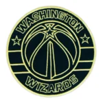 Washington Wizards Gold Round Logo Patch