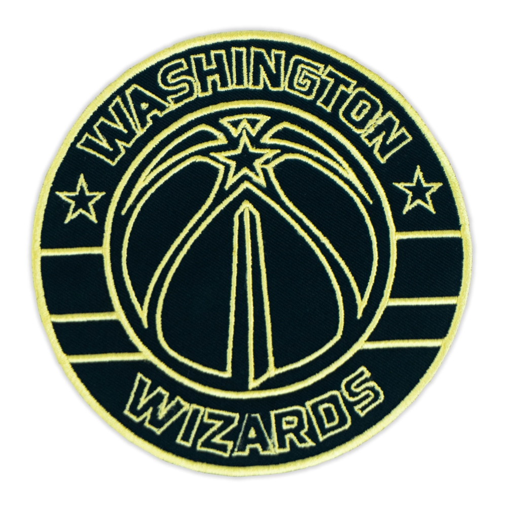Washington Wizards Gold Round Logo Patch