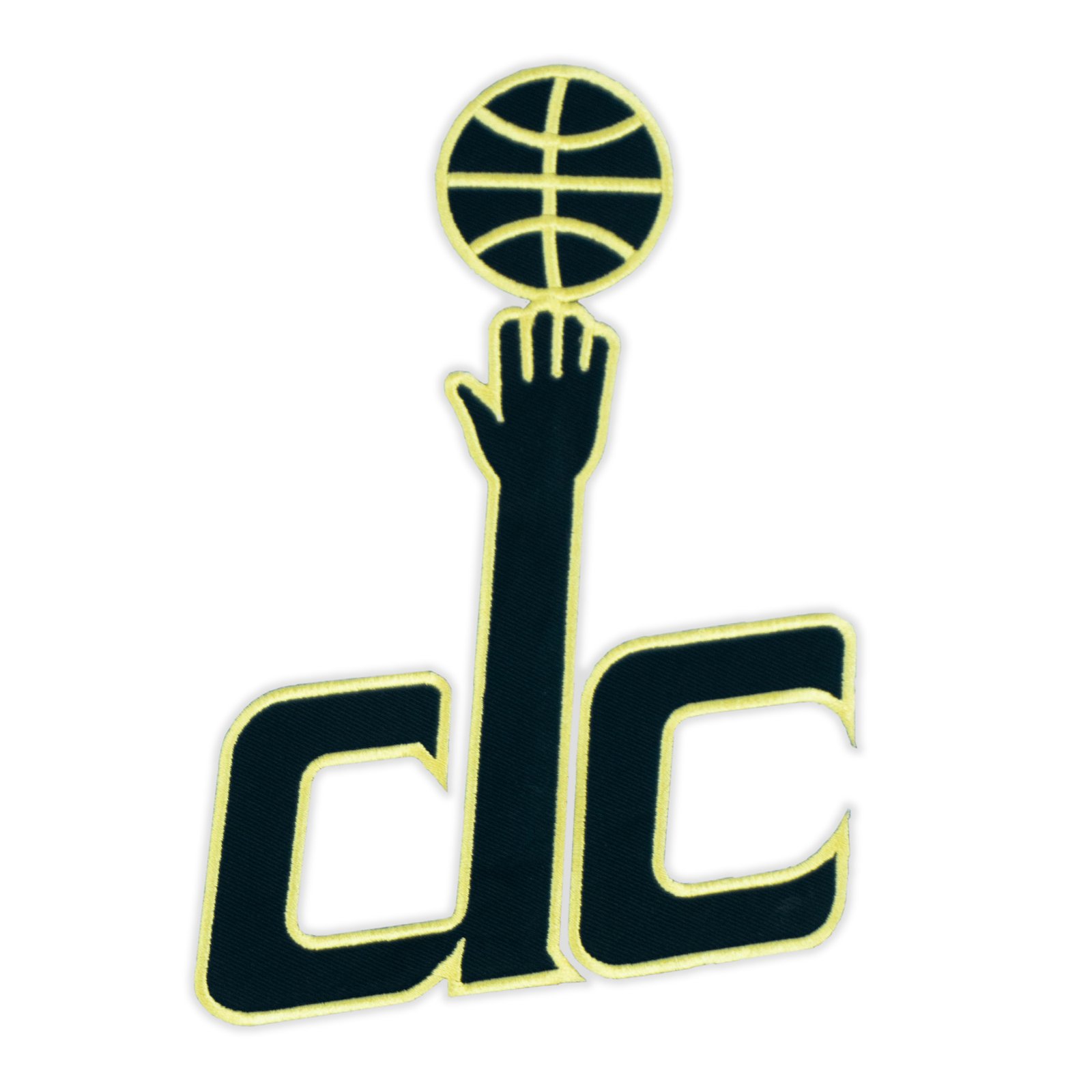 Washington Wizards "dc" logo patch