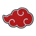 Akatsuki Flying Red Cloud Embroidered Patch