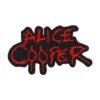 Alice Cooper Red Dripping Logo Embroidered Patch