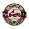 Atlanta Braves Round 2021 World Champions Patch