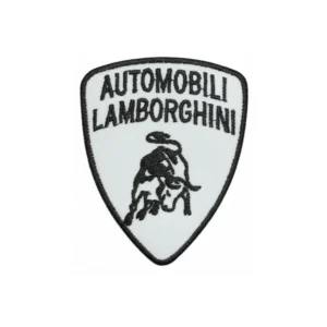 Alternative view of Automobili Lamborghini Yellow Shield Logo Patch