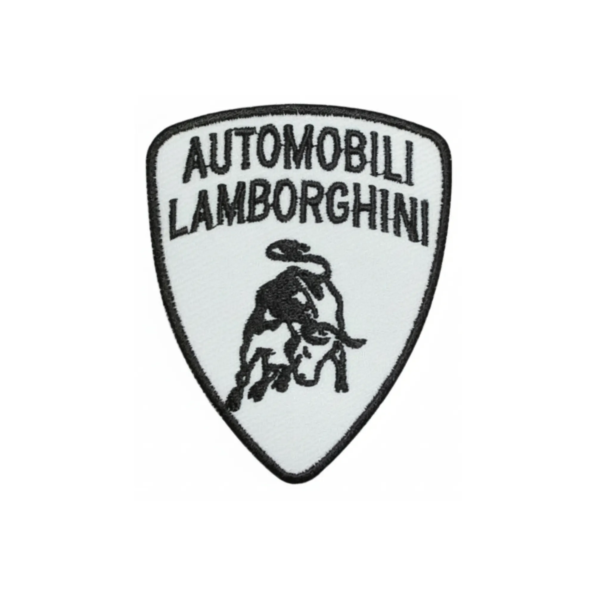 Automobili Lamborghini Yellow Shield Logo Patch - Image 2