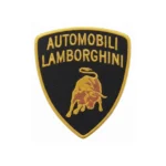 Automobili Lamborghini Yellow Shield Logo Patch