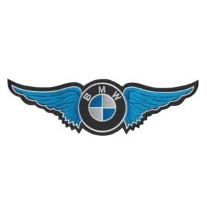 BMW Winged Round Logo Patch