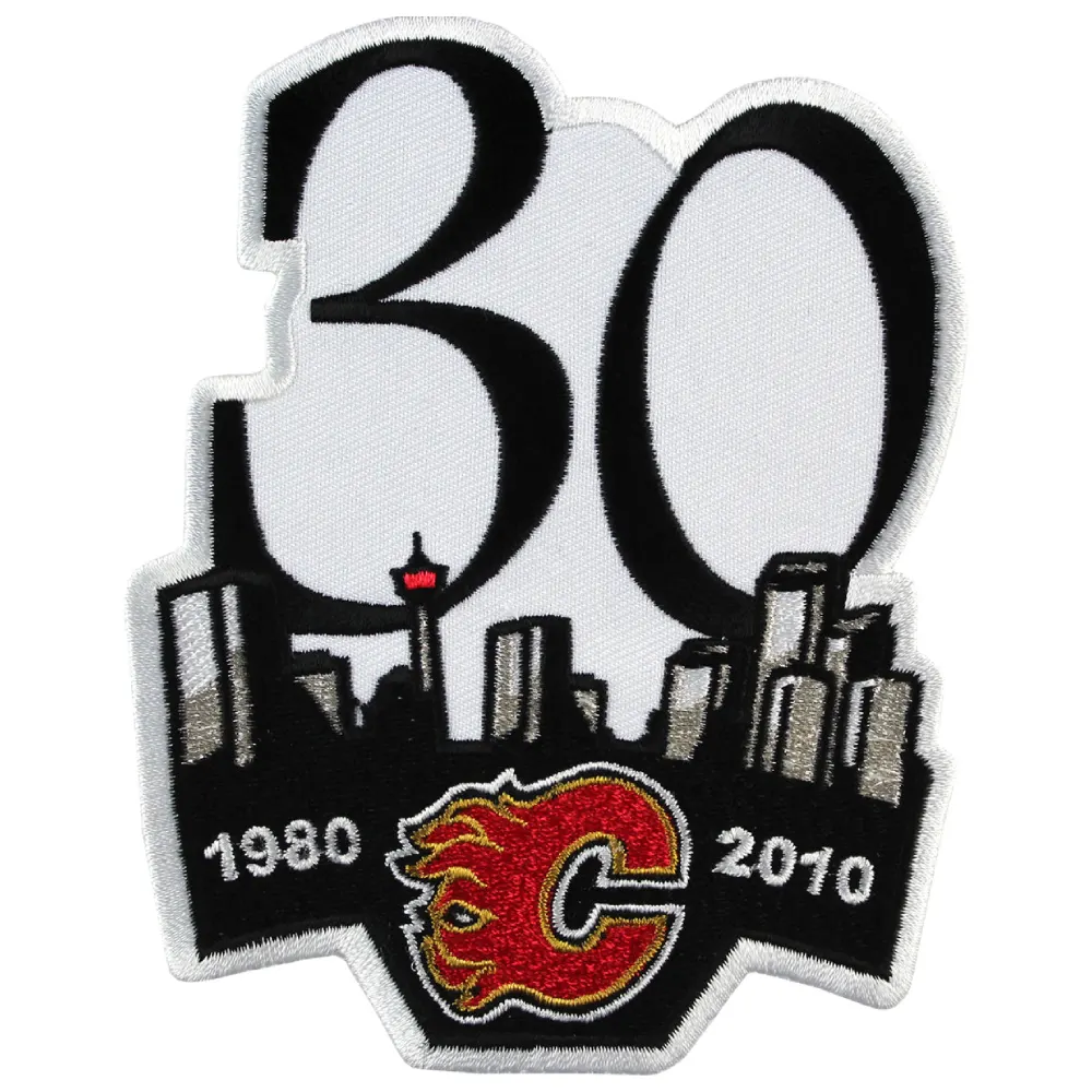 Calgary Flames 30 Seasons Patch