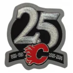 Calgary Flames Vintage 25th Anniversary Patch