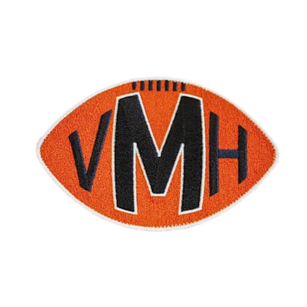 Chicago Bears VMH Football Monogram Patch