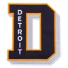 Detroit Tigers Block Letter "D" Logo Patch