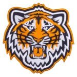 Detroit Tigers Fierce Tiger Mascot Head Patch