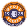 Detroit Tigers 1935 World Series logo patch