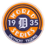 Detroit Tigers World Series 1935 D Round Logo Patch