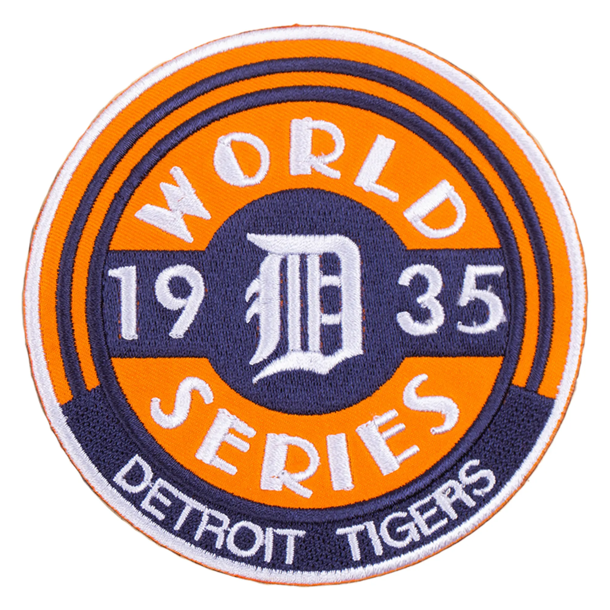 Detroit Tigers 1935 World Series logo patch