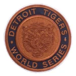 Detroit Tigers World Series Commemorative Round Patch