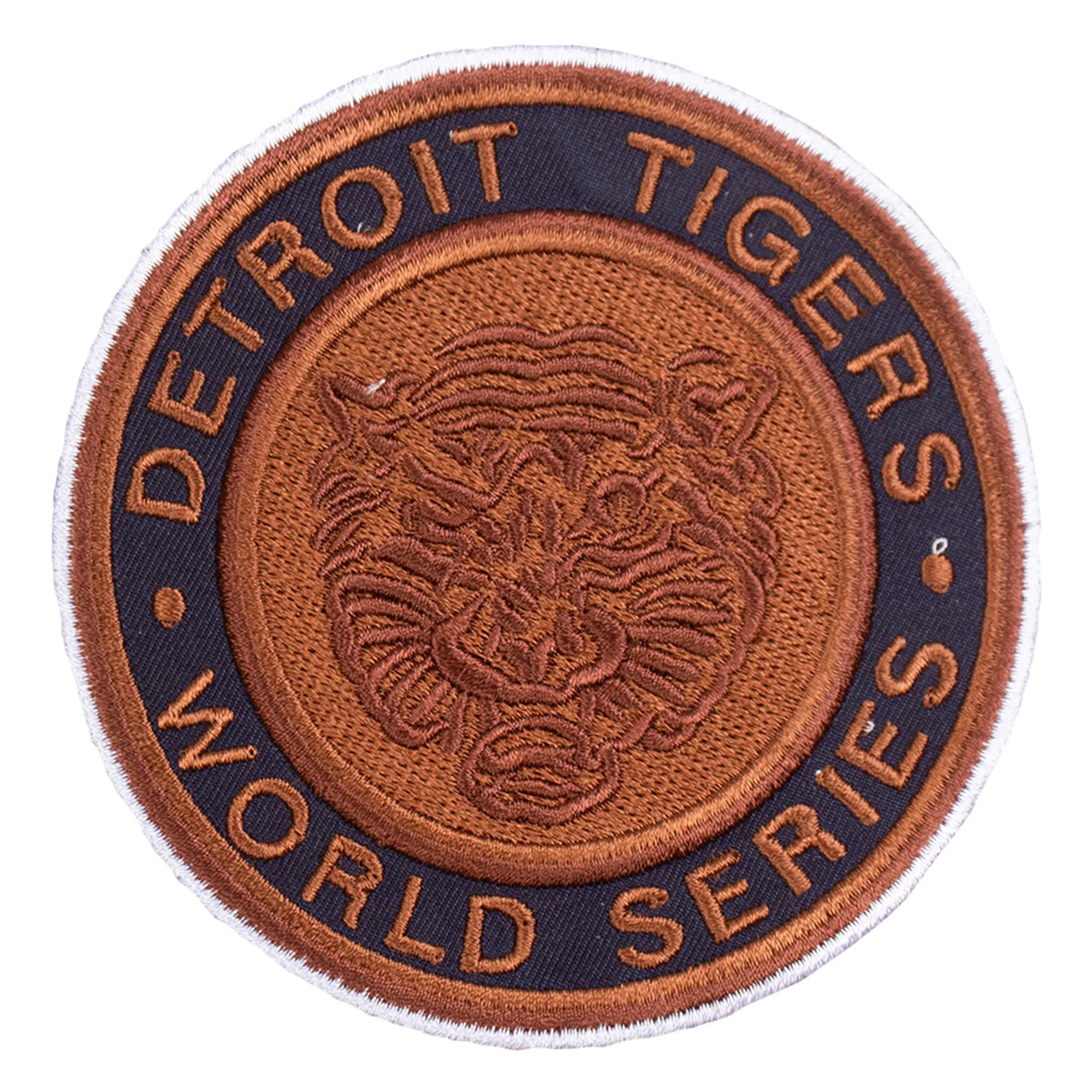Detroit Tigers World Series Commemorative Round Patch