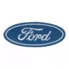 Ford Blue Retro Oval Logo Patch