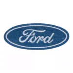 Ford Blue Retro Oval Logo Patch