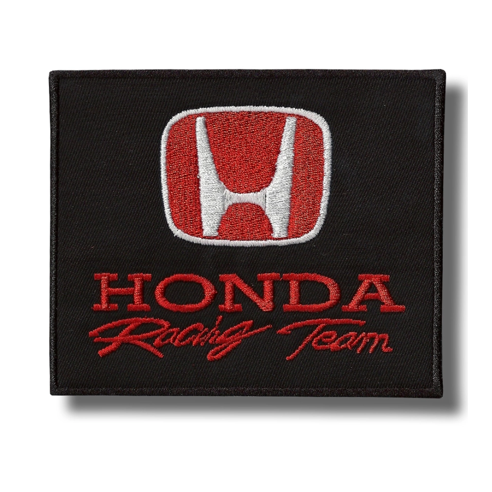 Honda Racing Team Logo Rectangular Patch