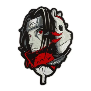 Naruto Itachi Uchiha Anbu Mask Patch