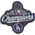 LA Dodgers 2025 World Series Champions Logo Patch