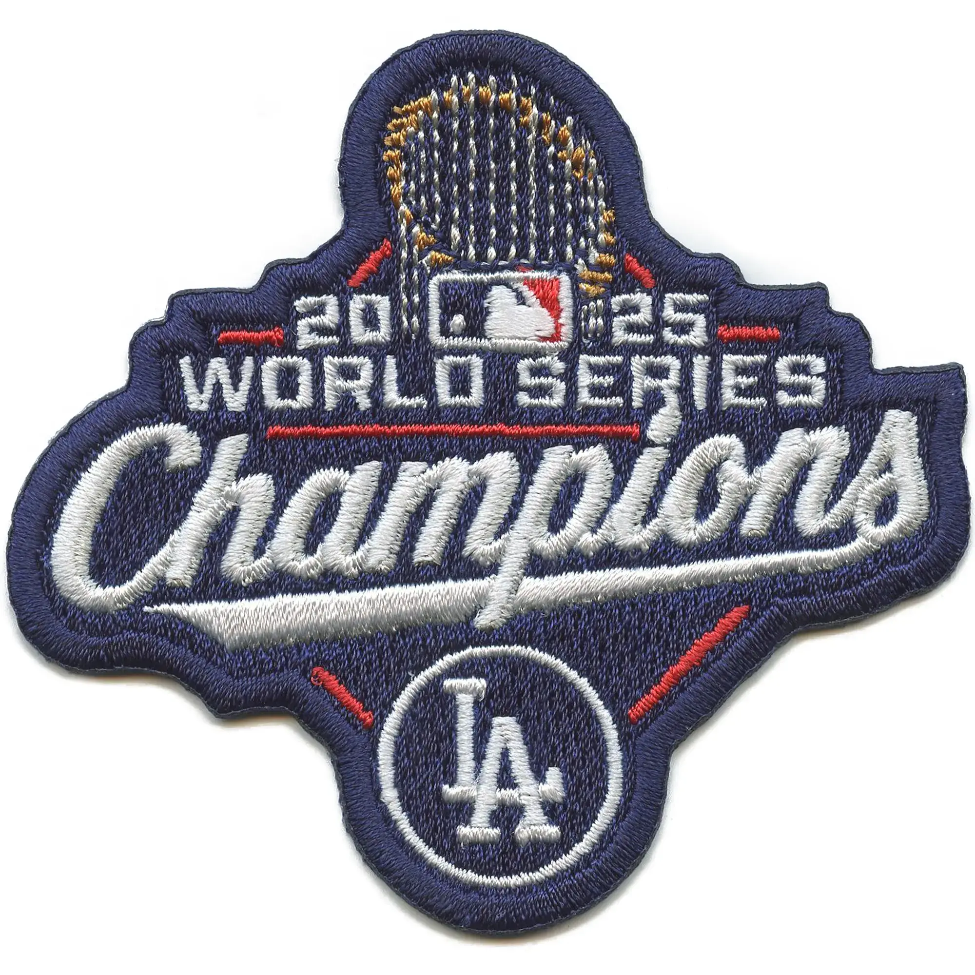 LA Dodgers 2025 World Series Champions patch