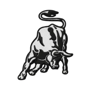 Alternative view of Lamborghini Gold Bull Logo Patch