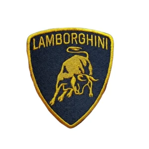 Lamborghini Retro Shield Logo Patch