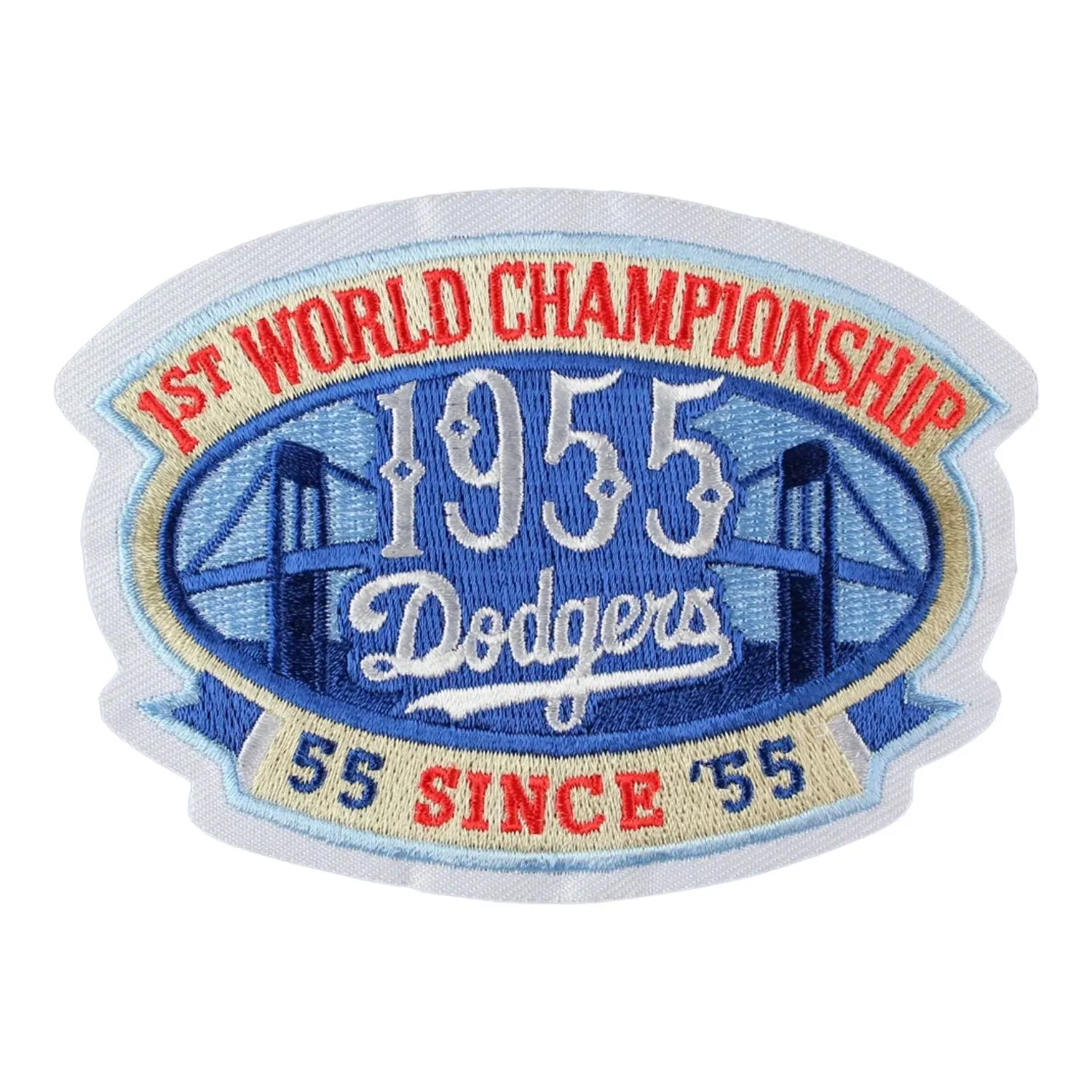Los Angeles Dodgers 1955 1st World Championship Patch