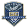 Los Angeles Dodgers 50th Anniversary Patch