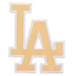 Los Angeles Dodgers LA Cream Team Logo Patch