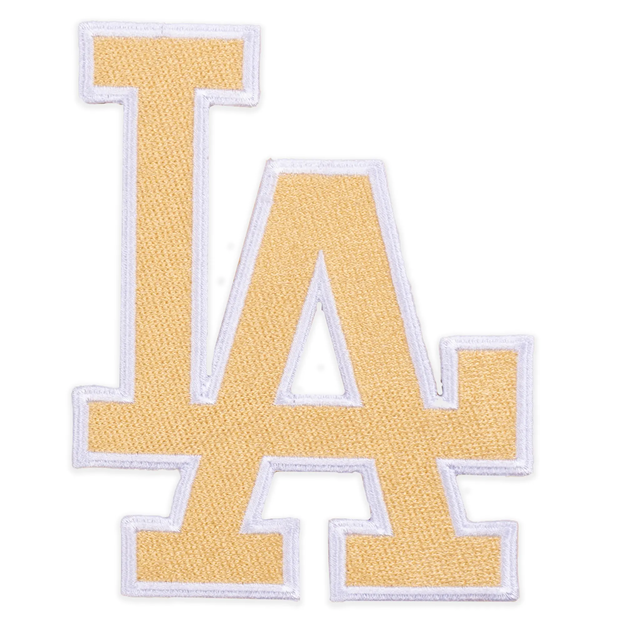Los Angeles Dodgers LA cream team patch