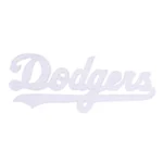 Los Angeles Dodgers White Classic Script Logo Patch