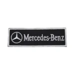 Mercedes-Benz Logo Rectangular Patch