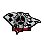 Mercedes-Benz Racing Sport Checkered Flag Patch