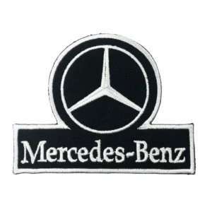 Mercedes-Benz Three-Pointed Star and Banner Patch