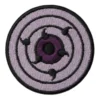 Naruto Sasuke Uchiha Rinnegan Tomoe Patch