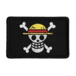 One Piece Straw Hat Pirates Jolly Roger Banner Patch