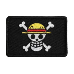 One Piece Straw Hat Pirates Jolly Roger Banner Patch