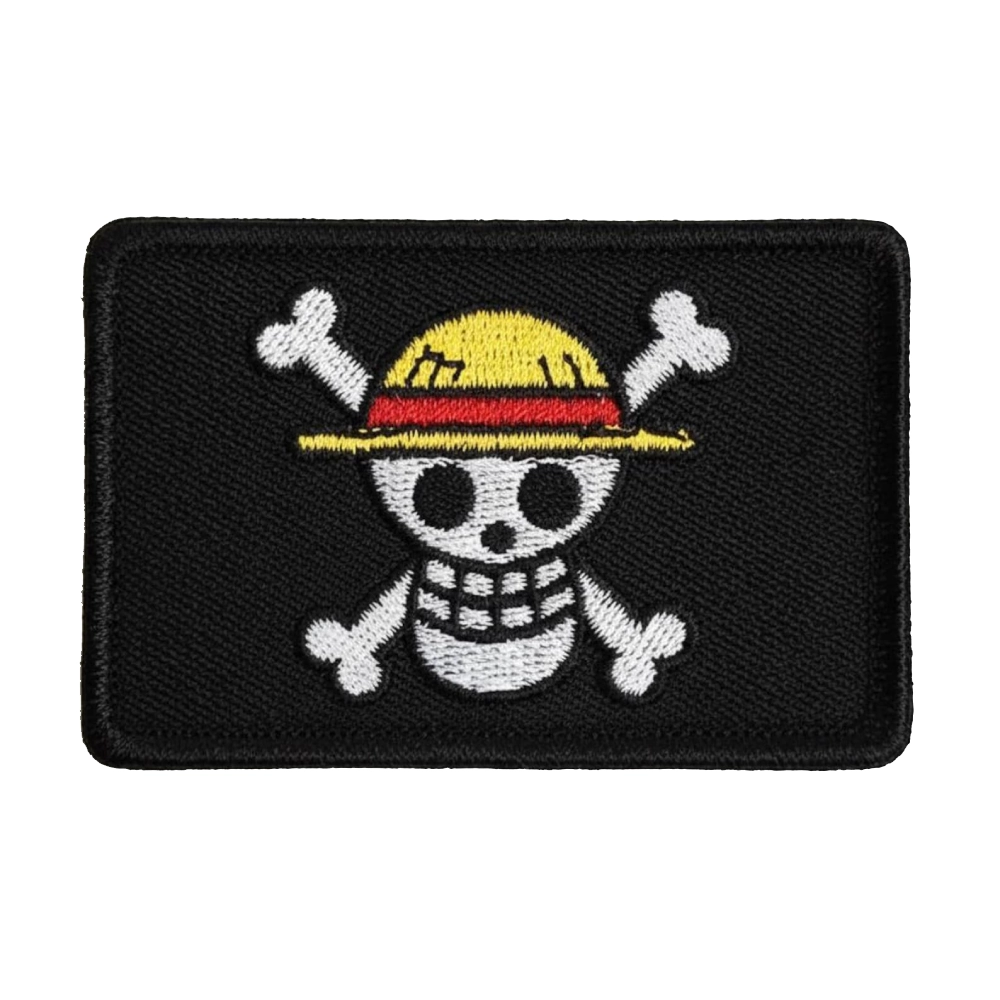 One Piece Straw Hat Pirates Jolly Roger Banner Patch